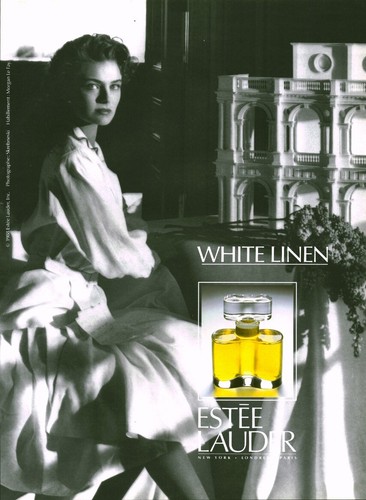 Alte reklame parfum - alte, white