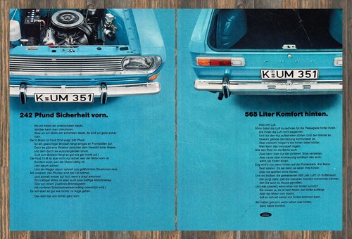 Ford taunus 15m reklame - ford,