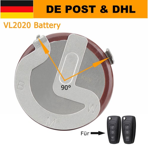 Rechargable batterie vl2020 - vl2020, 3v