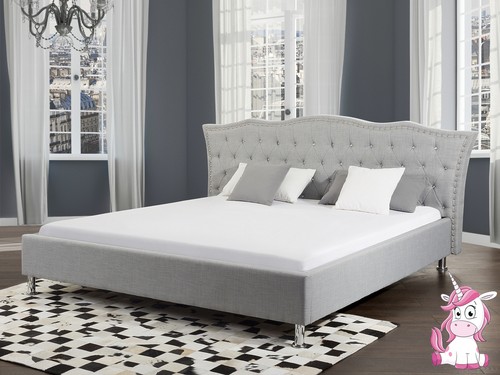 Barock bett unicorn stoffbett - unicorn,