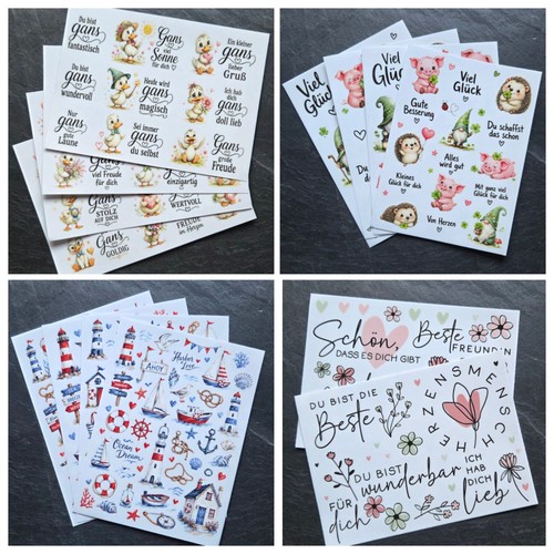 Rub sticker ons - sticker,, viele