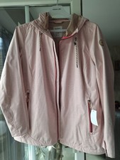 Damen Regen Und Windjacke Gr.50 Rose Neu