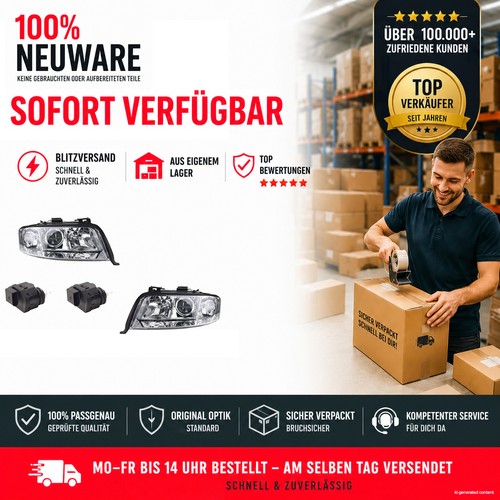 Scheinwerfer passend für audi - passend,