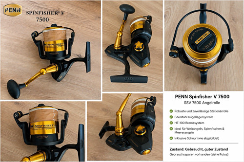 Penn spinfisher 7500 ssv - spinfisher,