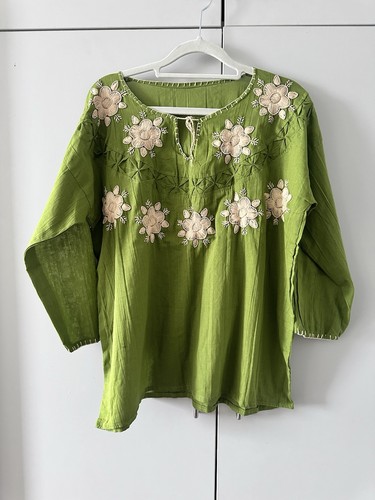 Luftige boho bluse - luftige,