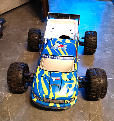 Overheater monster truck 8 - monster, 1:8