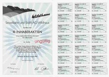 Sesselbahn und Skilift AG 1994