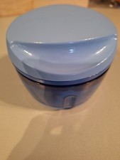 Tupperware, Happy-Chef Zwiebelschneider Zerkleinerer 300m blau