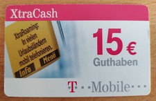 Telefonkarte XtraCash 15 €