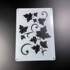 A3 Schablone Efeu Ranke Weinlaub Ornament Rebe - BD328