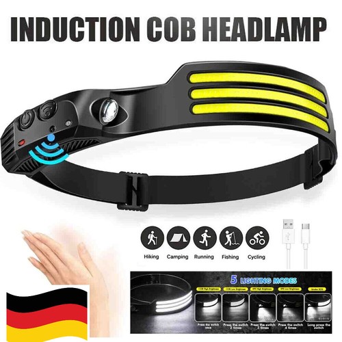 Stirnlampe cob led - de, cob+led