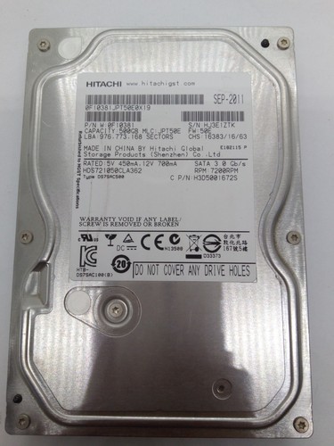 Hitachi 500gb sata - hitachi, *500gb