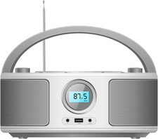 Tragbarer Cd-Player Boombox,Cd-Mp3 Player,Cd/Cd-R,Usb,Fm Radio,Aux-In,Cd Player 