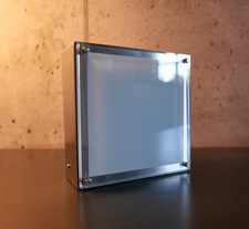 DESIGN Deckenlampe Edelstahl