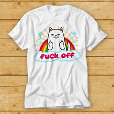T-Shirt F#ck Off Einhorn Katze