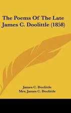 James C. Doolittle | The Poems