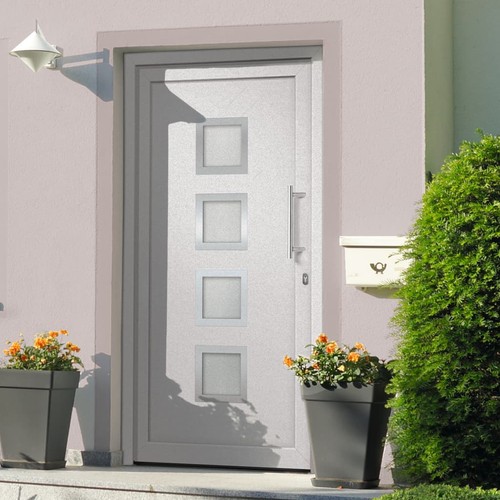 Vidaxl haustür weiß 98x200 - vidaxl,