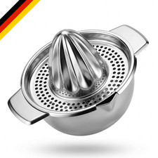 Edelstahl Zitruspresse manuell