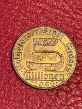 Notgeld Menden 5 Millionen