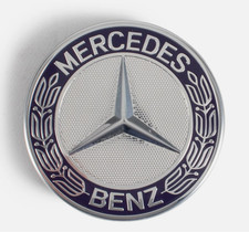 4x Nabendeckel 75mm Dunkelblau