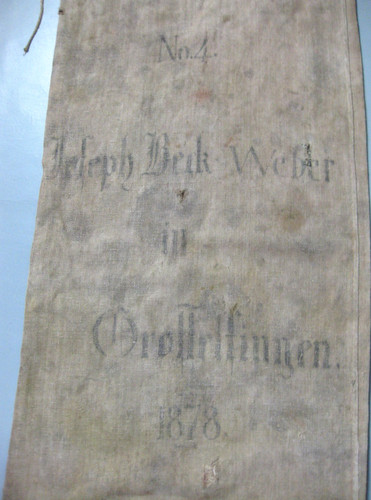 Großer leinensack - großer,