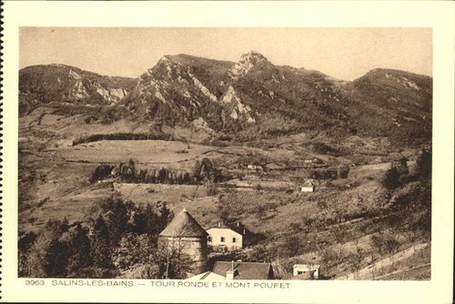 Salins les bains tour ronde - salins-les-bains,