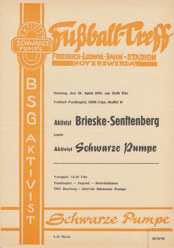 Ddr liga bsg - ddr-liga, 78/79