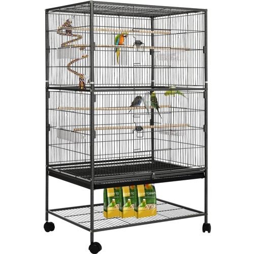 Vogelkäfig aus metall groß - vogelkäfig,