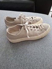 converse chucks All Star Leder  40 6,5 Damen beige