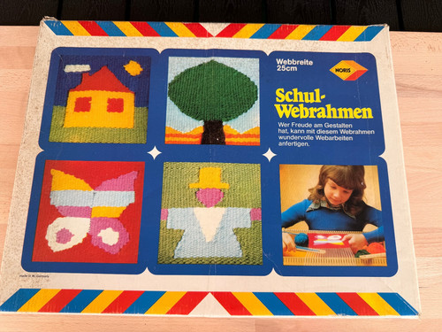 Vintage schul webrahmen - vintage,