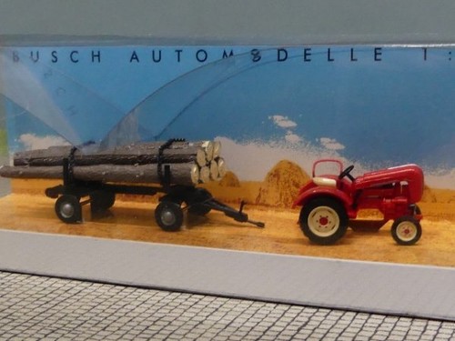 Busch porsche schlepper - schlepper, +