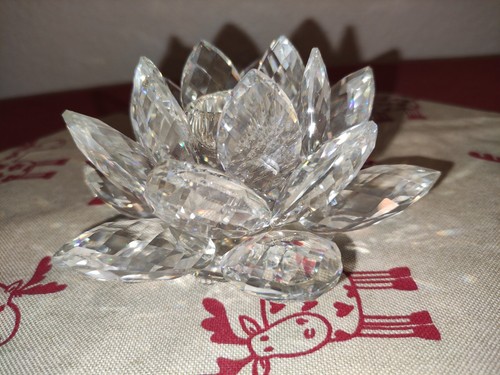 Swarovski kerzenhalter seerose - swarovski,