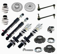 NJT Gewindefahrwerk härteverstellbar Domlager Federteller Stabis HD für VW T5 T6