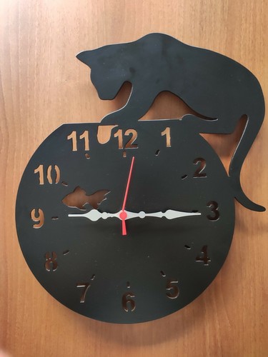 Wanduhr metall schwarz - wanduhr,