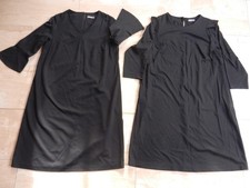 Damen " Ulla Popken " 2 schwarze Kleider, Größe 44/46, für festliche Anlässe.