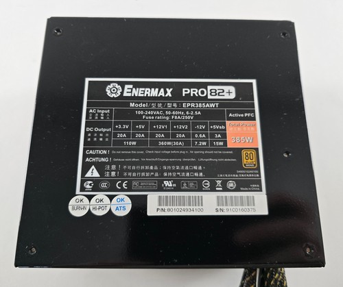 Enermax pro model - enermax, 82+
