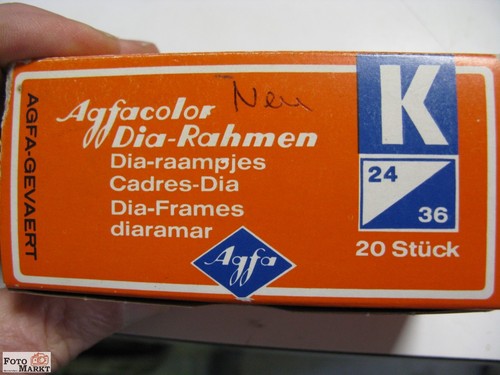 Agfa dia rahmen 24x36 - 24x36, mm
