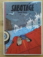 DANIEL TORRES VZA Sabotage mit signiertem Druck und Spielplan im SCHUBER