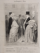 DAUMIER / LE CHARIVARI  1844