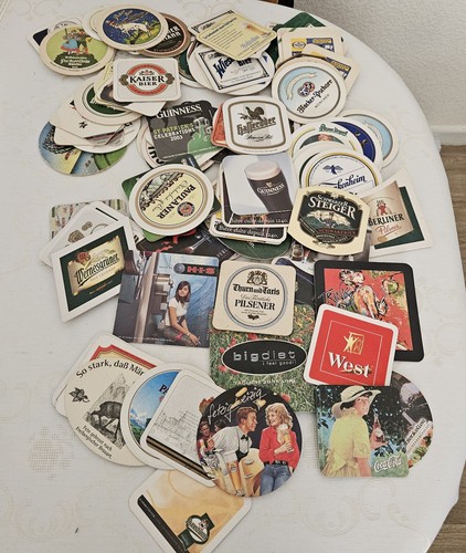 Alte bierdeckel sammlung - sammlung,