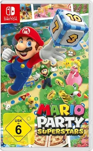 Mario party superstars - party,