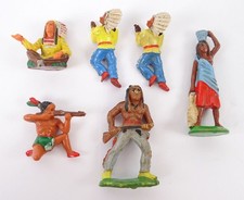 6 Figuren Wildwest Cowboy