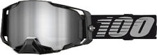 100 % Armega Black Schwarz MX Motocross Cross Brille MTB BMX Quad DH Enduro