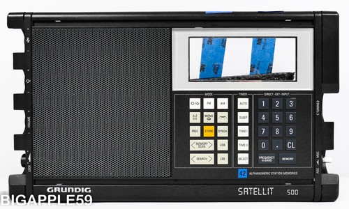Front panel speaker - front, for