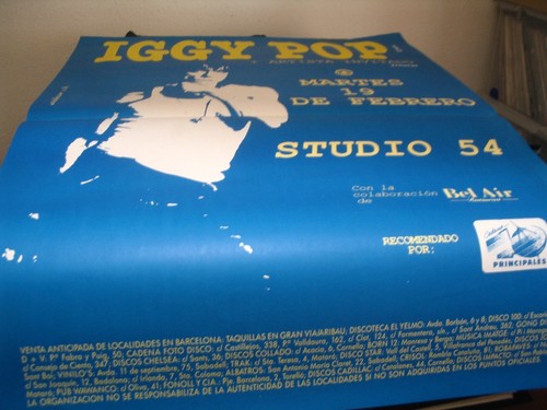 Iggy pop large original - large, poster
