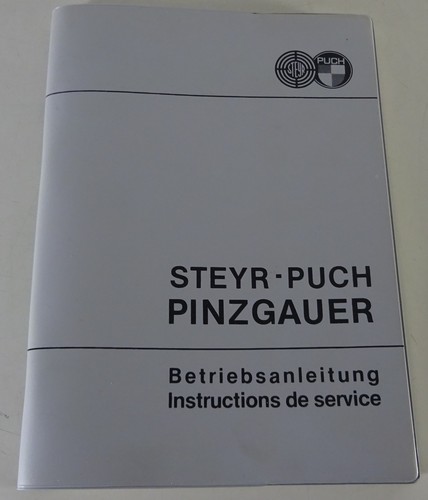 Betriebsanleitung steyr puch - /,