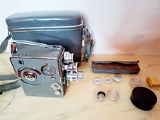 Filmkamera Analogkamera Nizo Heliomatic 8  mit 3 Objektiven und Originaltasche