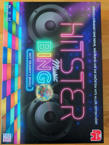 Hitster music bingo - music,