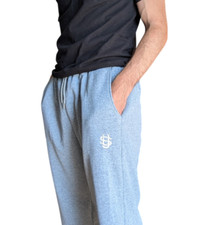 Baggy Trackpants y2k baggy Jogger Open Leg Grau Neu Gr. L