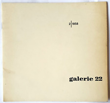 Galerie 22 No 2 Fautrier Michelpresse Düsseldorf Memorabilia 1958